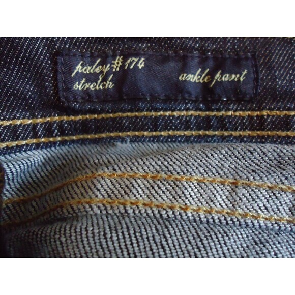 Citizen of Humanity Haley #174 Stretch Ankle Pant Jeans Womens Size 24 Dark Wash - Picture 3 of 9